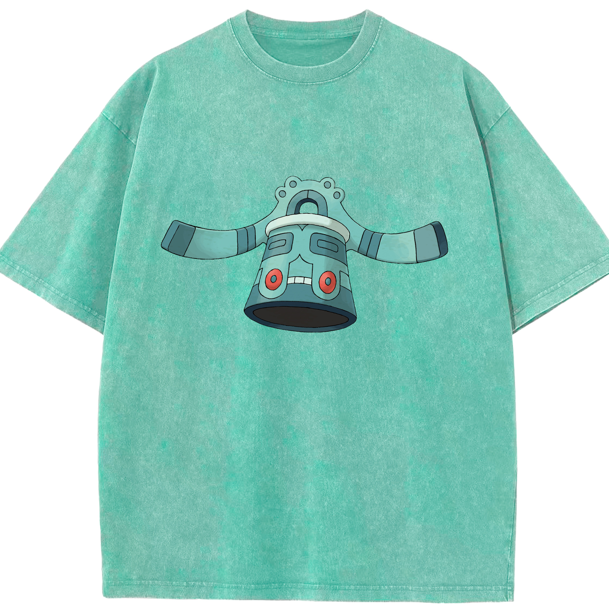 （画像用） ポケットモンスター Pokémon 綿100% ヴィンテージ風 半袖Tシャツ（フロントプリント）